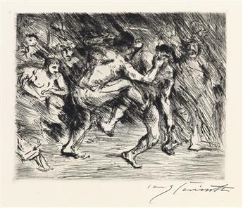 LOVIS CORINTH Two portfolios.